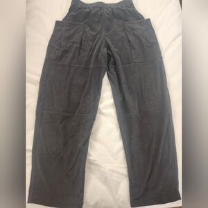 HALARA Womens Charcoal Corduroy Pants